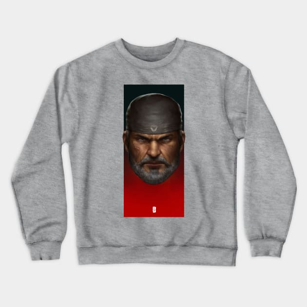 Old Man Marcus Crewneck Sweatshirt by THEGAMEWORLD